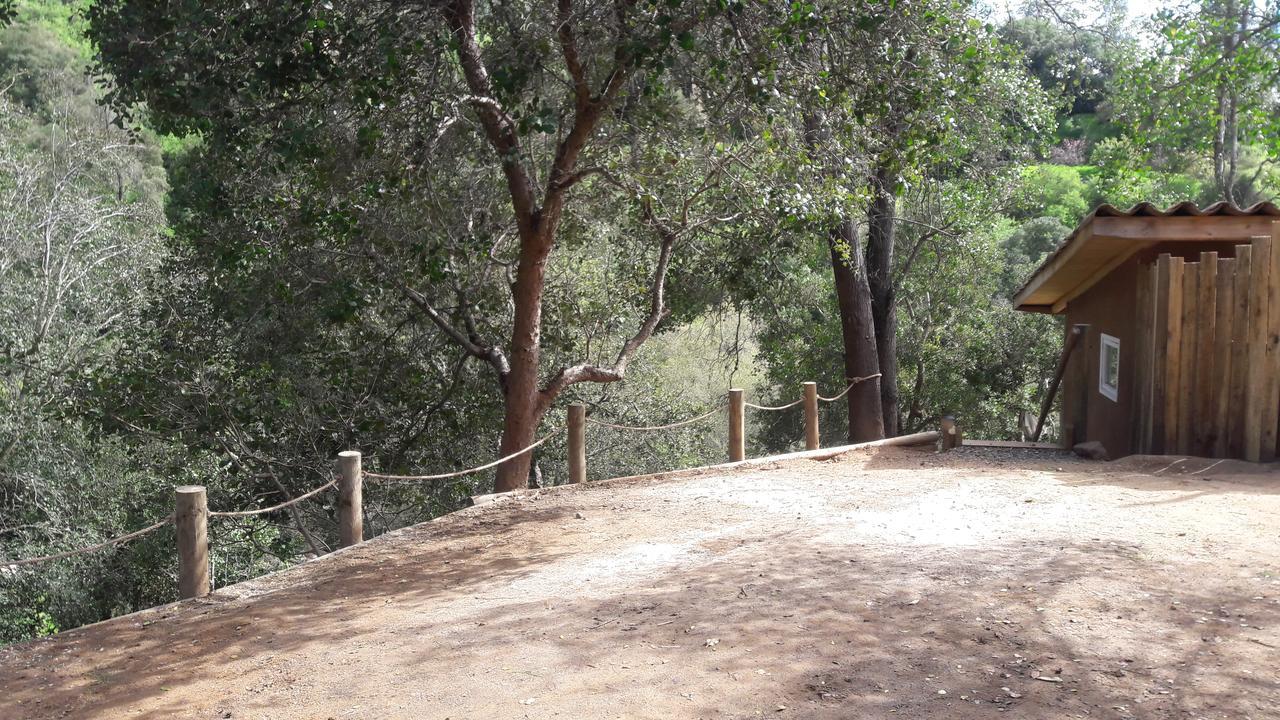 Cabana De Adobe En Lago Rapel Kültér fotó